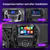 ASHOIH 9 Android 10 Car Stereo for Ford Transit 2014-2018, Touch Screen GPS Navigation with Wireless CarPlay, Android Auto, Mirror Link, DSP and Backup Camera(Size:Quad Core 1+16 G) view 2