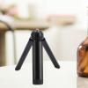 Mini Camera Tripod, Desktop Webcam Tripod with 1/4in Screw Interface, Portable Video Shoot Filming Table Stand view 4