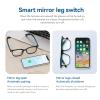 Smart Glasses with AI Translation, Real Time Translation Bluetooth 5.3 Glasses with 118 Languages, Open Ear AI Smart Glasses for Men & Woman, Touch Control, Surround Sound view 3