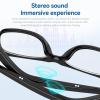 Smart Glasses with AI Translation, Real Time Translation Bluetooth 5.3 Glasses with 118 Languages, Open Ear AI Smart Glasses for Men & Woman, Touch Control, Surround Sound view 4