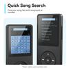 AGPTEK A02 MP3 Player with Bluetooth 5.3, 1.8 inch Screen Portable Music Player with Speaker, FM Radio, Voice Recorder, Supports Expanded Up to 128GB(Black, 64GB) view 4