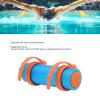 Water Proof MP3 Player, IPX8 Water Proof HiFi Lossless Sound MP3 Player with 8GB Memory, Swimming Underwater Music Earphones with Aluminum Shell for Diving Surfing (Blue) view 3