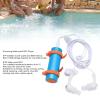 Water Proof MP3 Player, IPX8 Water Proof HiFi Lossless Sound MP3 Player with 8GB Memory, Swimming Underwater Music Earphones with Aluminum Shell for Diving Surfing (Blue) view 4