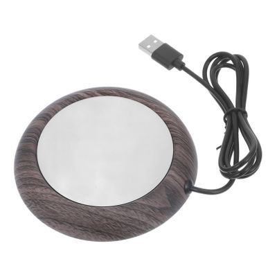 ABOOFAN USB Mug Warmer Heating Temperature Control Ultra-Thin Design for Office Home Use for Coffee Tea and Soup