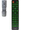 Replacement Remote Control for Lexus LX570 2010 Rear Entertainment DVD System, with Backlit, Oversized Buttons view 1
