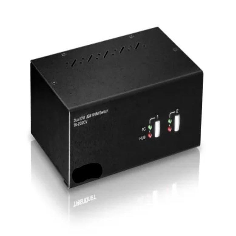 TK-232DV: 2-Port Dual Monitor DVI KVM Switch