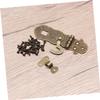 4pcs Retro Notebook Journal Latch Slam Latch Buckle for Notebook Lined Lock for Diary Antique Lock Hasps view 2