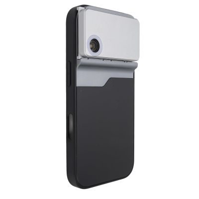 400X Phone Microscope for iOS 16 Pro, Microscope with LED Light and Phone Protective Case, Aluminum TPU HD Cell Phone Microscope Attachment for 16 Pro