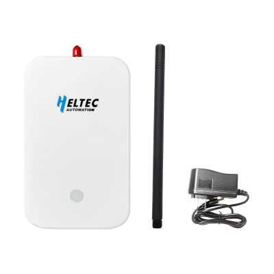 HT-M7603 Indoor LoRa Gateway MCU MT7628 SX1303+SX1250 LoRa Chip 8 Channel Standard LoRaWAN 902-928MHz Supports Wi-Fi/Ethernet IOT Cloud Platform Indoor Hotspot (915MHz)