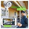 8MP UDH 4K Bullet IP Surveillance Camera POE PTZ Outdoor 5MP 5X to 10X Auto Zoom Human Tracking Infrared Night Version (10X Zoom, 5MP POE With SD64G) view 3
