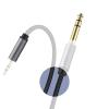 YWZBQL Wen ST 6.5 to 3.5 Ja-ck Aux Cable Adapter for Guitar Amplifier TRS Audio Cable Ja-ck 3.5mm to 6.5mm Audio Cable Auxiliar(PVC Shell-Black,1m) view 4