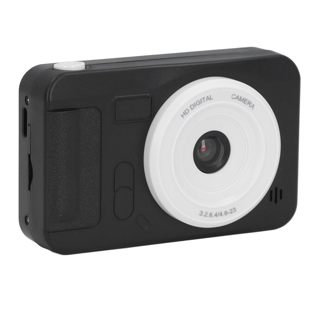 1080P Digital Camera for Photography, 40MP Vlogging Camera, HD 2.4in Screen, Anti Shake, 8X Zoom Compact Travel Camera for Teens Adult Beginner (Black)