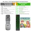 Replacement Remote Control for Lexus LX570 2008, 2009, Rear Entertainment DVD System, with Backlit, Oversized Buttons view 4