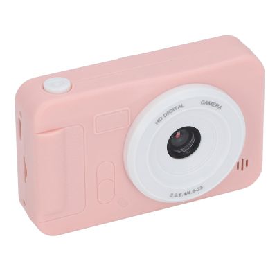 1080P Digital Camera for Photography, 40MP Vlogging Camera, HD 2.4in Screen, Anti Shake, 8X Zoom Compact Travel Camera for Teens Adult Beginner (Pinkish)
