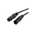 bodateng HiFi XLR Audio Cable Stereo high Purity 6N OFC Gold-Plated XLR Plug Male to Female for Microphone Mixer(Single,8m) view 4
