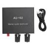 2 Channel Sound Amplifier Independent Control Stereo Sound Distributor Sound Preamplifier for Home Entertainment System view 1