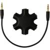 bodateng 3.5mm Multi Headphone Audio Splitter 5-Jack Female Connector Adapter with 3.5mm Stereo Cable 20cm Digital Audio Video Cables view 1
