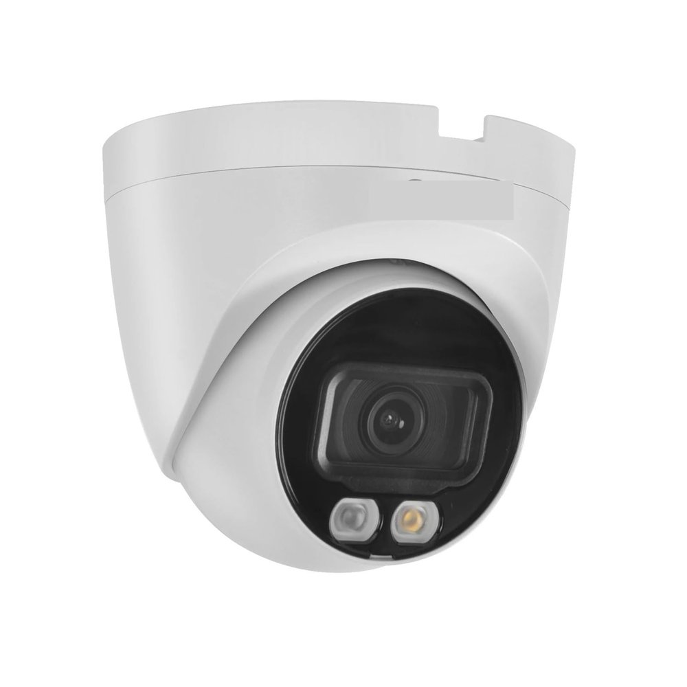 JUCFRDNJ 4K 8MP POE IP Surveillance Camera Built-in Mic Slot Network Dome IR 30m Dual Light(3.6mm,8MP White)