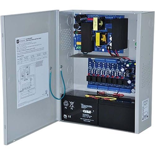 AL1024ULACMCB Access Power Controller with Power Supply Charger, PTC Class Relay Outputs, 24VDC at 10A, BC400 Enclosure