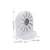 DIYEAH Versatile Dome Camera Bracket Wall Mount Bracket for Security Cameras Cctv Easy Install and Adjust Cable Cover view 2