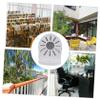 DIYEAH Versatile Dome Camera Bracket Wall Mount Bracket for Security Cameras Cctv Easy Install and Adjust Cable Cover view 3