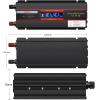 3000W Pure Sine Wave Inverter - DC 12V to AC 110V, 2 Outlets, 1 USB Port, LCD Display, Indoor/Outdoor Power Supply, Ideal for Camping & Emergency Use view 2