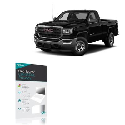 BoxWave Screen Protector Compatible with GMC 2017 Sierra 1500 Display (7 in) - ClearTouch Crystal Privacy (2-Pack), Privacy Screen Protector Flexible Film Clear