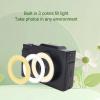 Wisoqu Digital Camera, 1080P HD Compact Camera Built in Circle Light, 2.8" 180 Flip Screen, 16x Zoom and Automatic Focus, Fun Games and Innovative Filters view 3