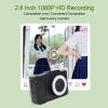 Wisoqu Digital Camera, 1080P HD Compact Camera Built in Circle Light, 2.8" 180 Flip Screen, 16x Zoom and Automatic Focus, Fun Games and Innovative Filters view 4