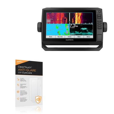 BoxWave Screen Protector Compatible with Garmin echoMAP UHD2 95sv - ClearTouch Anti-Glare Anti-UV EyeCare (2-Pack), Filters Out Harmful Blue Light Reduce Fatigue