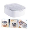 DIYEAH 6grids Data Cable Storage Box Lid Compartment Organizer for Charging and Usb Cables Compact Design for Desk and Office Use Tidy up Your Cords and Wires view 3