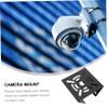 TEHAUX 1set Security Camera Pole Mount Bracket Clamp for Vertical Pole Installation Easy Setup for Optimal Camera Angle Design view 4