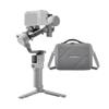 DJI RS 4 Mini Gimbal Stabilizer for Cameras with Auto Axis Lock Bundle with Waterproof Carrying Case for (2 Items), White/Grey view 1