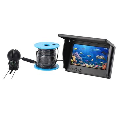 Spearfishing Camera, 1080p 5mp 195 Wide Angle Infrared Vision Night Vision Ice Fishing Camera with 98ft Cable, 4.3 Inch Monitor