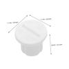 Plastic Ladder Training Screws for Toilet Seat, 3pcs White view 2