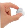Plastic Ladder Training Screws for Toilet Seat, 3pcs White view 3
