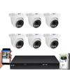 GW Security 8 Channel NVR UltraHD 4K Face Recognition NDAA & TAA Compliant Security Camera System with 6 x 8MP @25FPS Outdoor & Indoor PoE Turret Cameras, 10 Smart AI Functions view 1