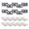 Kingdom KPT92C10 92 Minutes Audio Cassette Tapes in Clear Hard Cassette Boxes- Pack of 10 view 1