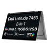 Dell 2026 Latitude 7450 2-in-1 Business AI Laptop 14.0" Touchscreen IPS FHD+ Display (Intel Ultra 5-135U, 16GB LPDDR5X, 512GB SSD, Wi-Fi 7, Backlit KYB, Fingerprint, Win11Pro) view 1