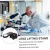 DIYEAH Microscope Focusing Bracket Holder Monocular Microscope Stand Ring Easy Install Focusing Rack view 4