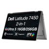 Dell 2026 Latitude 7450 2-in-1 Business AI Laptop 14.0" Touchscreen IPS FHD+ Display (Intel Ultra 5-135U, 16GB LPDDR5X, 256GB SSD, Backlit KB, Fingerprint, Win 11 Pro) view 1