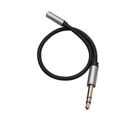 bodateng 6.35mm to 3.5mm Audio Cable 1/4 Male to 1/8 Female Headphone Stereo Adapter Cord for Amplifiers Guitar Keyboard Piano Parts(0.3M)