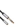 bodateng 6.35mm to 3.5mm Audio Cable 1/4 Male to 1/8 Female Headphone Stereo Adapter Cord for Amplifiers Guitar Keyboard Piano Parts(0.3M) view 3