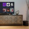 onn. Roku Wireless Subwoofer - 10" Driver with 150W Peak Power for Enhanced Home Theater Bass (Renewed) view 3