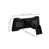 DIYEAH 2set Car Rear View Mirror Mount Back Plate Panel for Dash Cam Replacement Bracket for Flexible Installation Compatible with Various Car Models for Dash and Rear View Mirrors view 2
