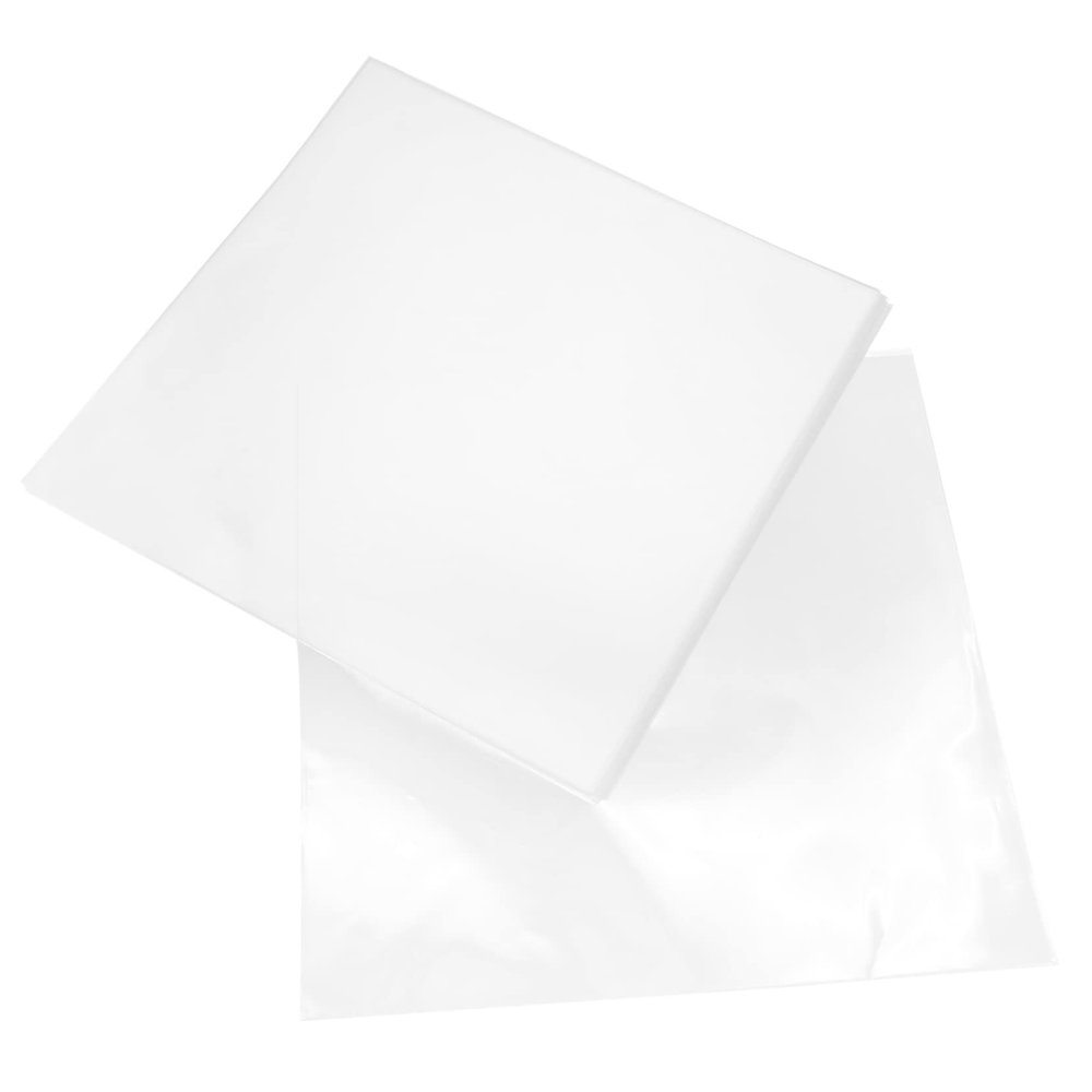 SOLUSTRE Vinyl Record Outer Sleeves 30pcs Self-Adhesive Album Covers Record Protector Scratch-Resistant Storage