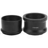 2in M48x0.75mm T Type Adapter and M48 NEX Lens Adapter for E Mount Camera, Sturdy Aluminum Alloy Construction, Extinction Treated Inner Wall, Complete Function Set for view 1
