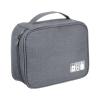 PATIKIL Travel Cable Organizer Bag, Portable Camera Case Electronic Organizer Pouch Digital Storage Carrying Case for Lens Charger Cord Earphone Personal Items, Gray view 1