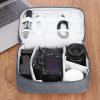 PATIKIL Travel Cable Organizer Bag, Portable Camera Case Electronic Organizer Pouch Digital Storage Carrying Case for Lens Charger Cord Earphone Personal Items, Gray view 4