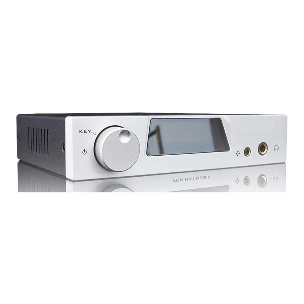 D3LX0Z1 Audio Decoder QCC5125 5.1 Dual ES9038Q2M DAC DSD512 Decoder Digital to Analogue Converter USB(Black)